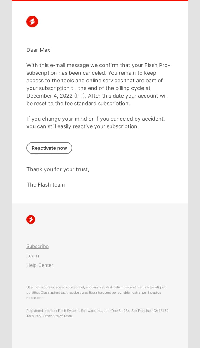 Free HTML email templates